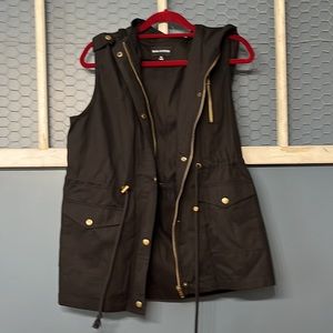 Zenana black cargo vest